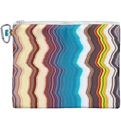 Line Vertical Lines Color Lines Canvas Cosmetic Bag (xxxl) by Bangk1t