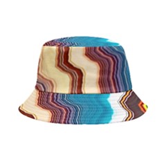 Line Vertical Lines Color Lines Bucket Hat by Bangk1t