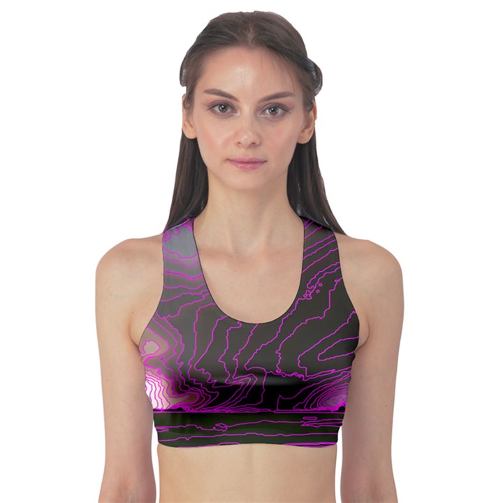 Pink Storm Pink Lightning Sports Bra