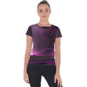 Pink Storm Pink Lightning Short Sleeve Sports Top  View1