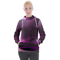 Pink Storm Pink Lightning Women s Hooded Pullover by Bangk1t