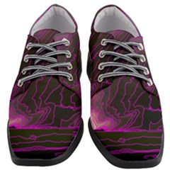 Pink Storm Pink Lightning Women Heeled Oxford Shoes by Bangk1t