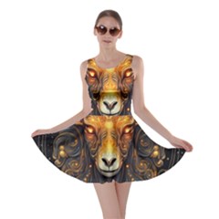 Aries Star Sign Skater Dress by Bangk1t