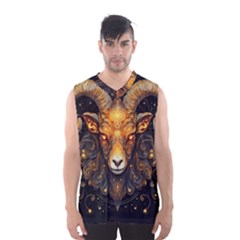 Aries Star Sign Men s Basketball Tank Top