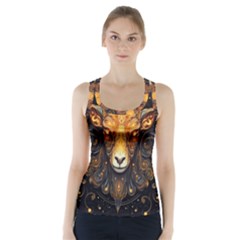 Aries Star Sign Racer Back Sports Top by Bangk1t