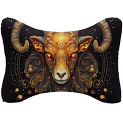 Aries Star Sign Seat Head Rest Cushion by Bangk1t