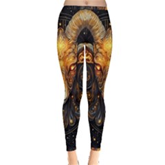 Aries Star Sign Inside Out Leggings by Bangk1t