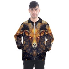 Aries Star Sign Men s Half Zip Pullover by Bangk1t