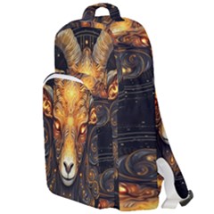 Aries Star Sign Double Compartment Backpack by Bangk1t