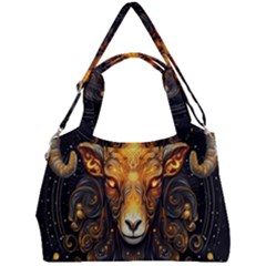 Aries Star Sign Double Compartment Shoulder Bag by Bangk1t