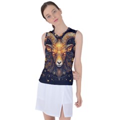 Aries Star Sign Women s Sleeveless Sports Top by Bangk1t