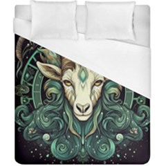 Capricorn Star Sign Duvet Cover (california King Size) by Bangk1t