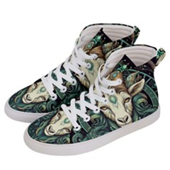 Capricorn Star Sign Men s Hi-top Skate Sneakers by Bangk1t