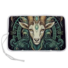 Capricorn Star Sign Pen Storage Case (s) by Bangk1t