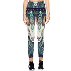 Capricorn Star Sign Pocket Leggings  by Bangk1t