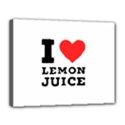 I love lemon juice Canvas 14  x 11  (Stretched) View1