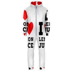 I Love Lemon Juice Hooded Jumpsuit (men) by ilovewhateva