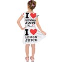 I love lemon juice Kids  Short Sleeve Dress View2