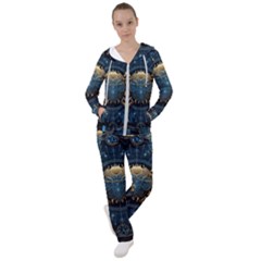 Cancer Star Sign Astrology Women s Tracksuit by Bangk1t