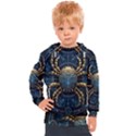 Cancer Star Sign Astrology Kids  Hooded Pullover View1