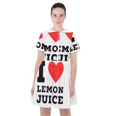 I Love Lemon Juice Sailor Dress by ilovewhateva