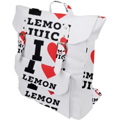 I Love Lemon Juice Buckle Up Backpack by ilovewhateva