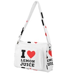 I Love Lemon Juice Front Pocket Crossbody Bag by ilovewhateva