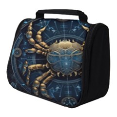 Cancer Star Sign Astrology Full Print Travel Pouch (small)