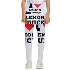 I Love Lemon Juice Kids  Skirted Pants by ilovewhateva