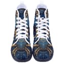 Cancer Star Sign Astrology High-Top Canvas Sneakers View1