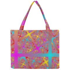 Geometric Abstract Colorful Mini Tote Bag