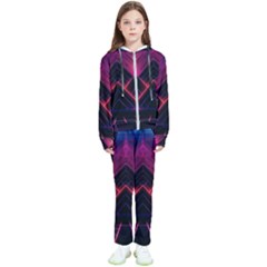 Synthwave City Retrowave Wave Kids  Tracksuit by Bangk1t