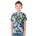 Stones Gems Multi Colored Rocks Kids  Cotton Tee View1