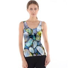 Stones Gems Multi Colored Rocks Tank Top by Bangk1t