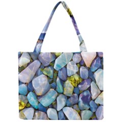 Stones Gems Multi Colored Rocks Mini Tote Bag by Bangk1t