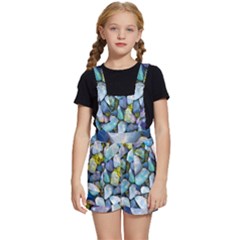 Stones Gems Multi Colored Rocks Kids  Short Overalls by Bangk1t