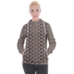 Structure Pattern Texture Hive Women s Hooded Pullover by Bangk1t