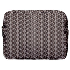 Structure Pattern Texture Hive Make Up Pouch (large)