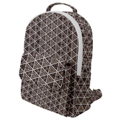 Structure Pattern Texture Hive Flap Pocket Backpack (small) by Bangk1t