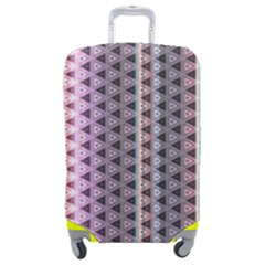 Triangle Stripes Texture Pattern Luggage Cover (medium) by Bangk1t