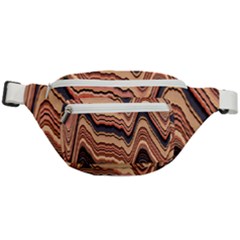 Jagged Pink Amplitude Waves Fanny Pack by Bangk1t