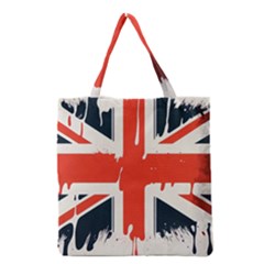 Union Jack England Uk United Kingdom London Grocery Tote Bag by Bangk1t