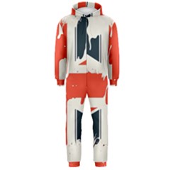 Union Jack England Uk United Kingdom London Hooded Jumpsuit (men) by Bangk1t