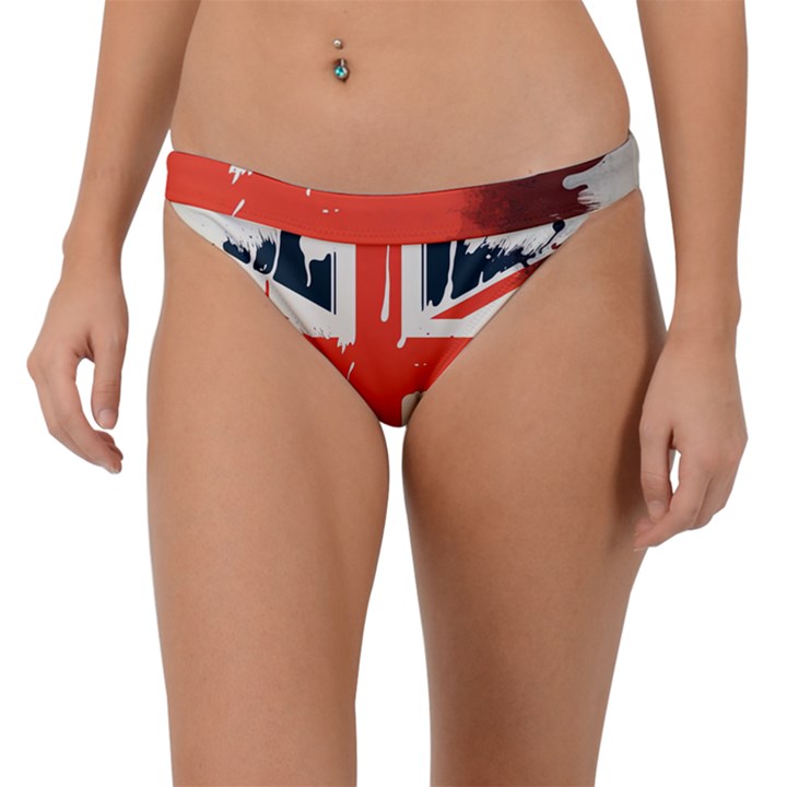 Union Jack England Uk United Kingdom London Band Bikini Bottoms