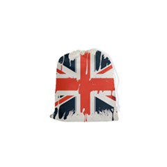 Union Jack England Uk United Kingdom London Drawstring Pouch (xs) by Bangk1t