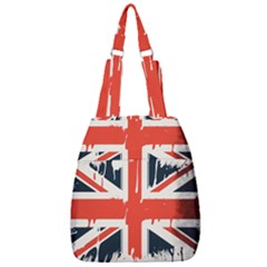 Union Jack England Uk United Kingdom London Center Zip Backpack by Bangk1t