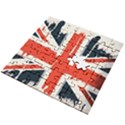 Union Jack England Uk United Kingdom London Wooden Puzzle Square View2