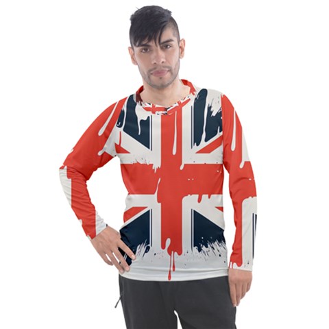 Union Jack England Uk United Kingdom London Men s Pique Long Sleeve Tee by Bangk1t