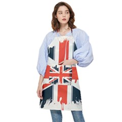 Union Jack England Uk United Kingdom London Pocket Apron by Bangk1t