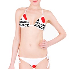 I Love Orange Juice Classic Bikini Set by ilovewhateva